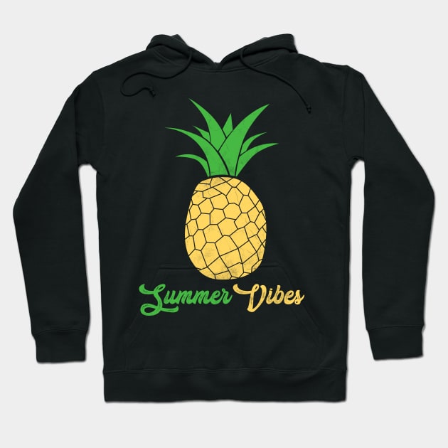 Summer Vibes Pineapple Hoodie by Imutobi